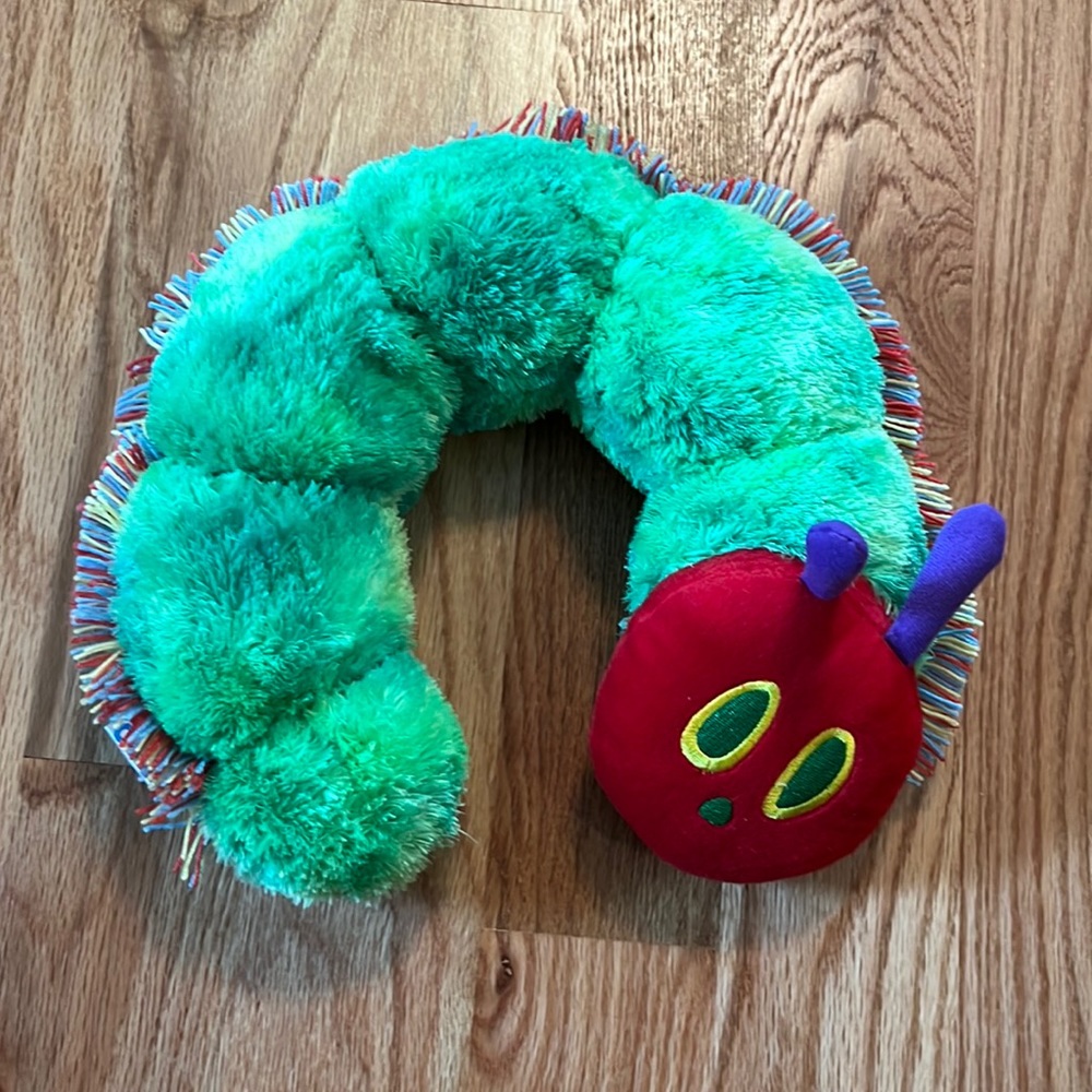 NWOT Pristine Very Hungry Caterpillar Neck Pillow